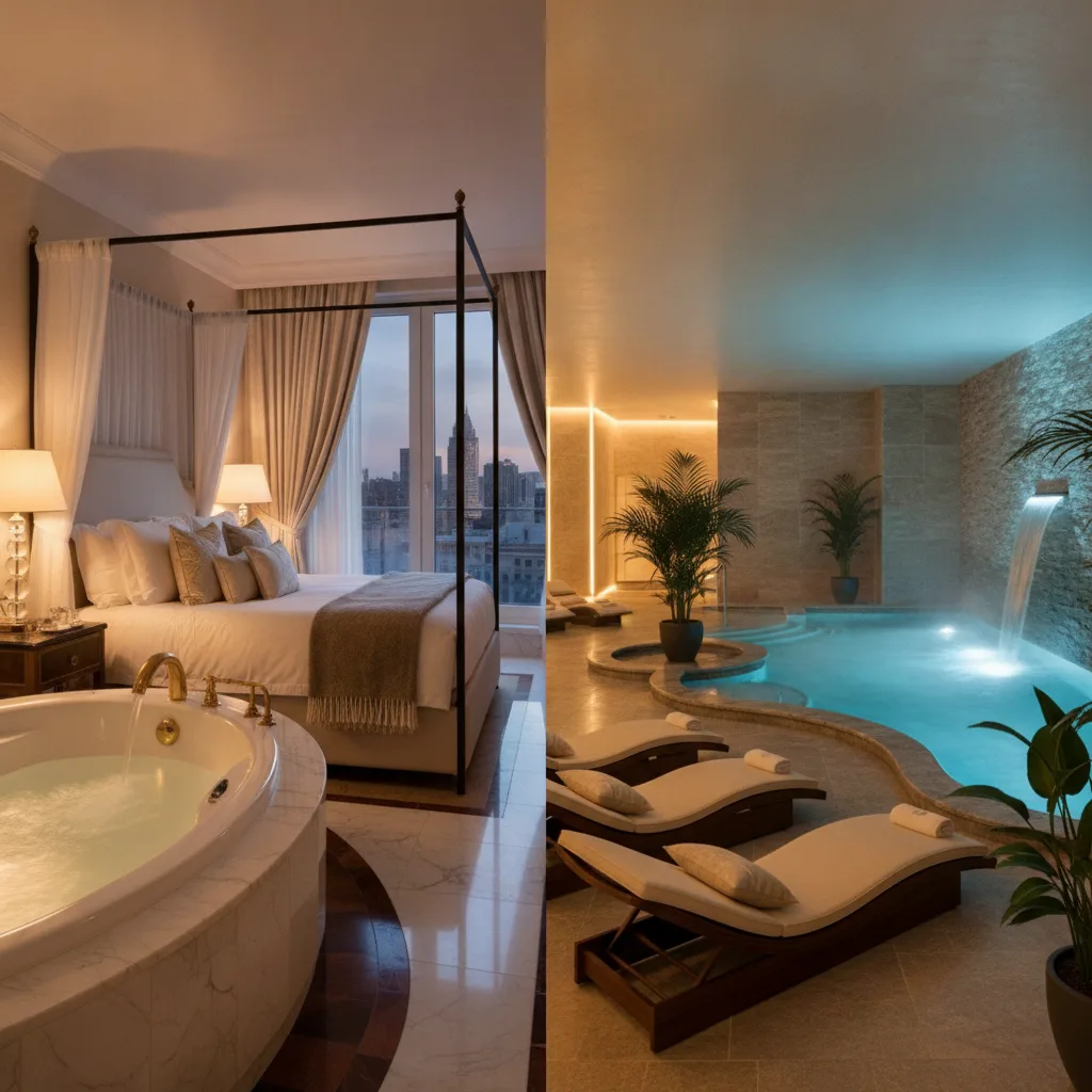 Jacuzzi en spa de hotel, diferencias clave en 2026 - jacuzzi spa hotel diferencias