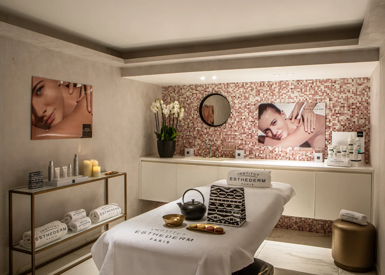 Cabina de tratamiento facial