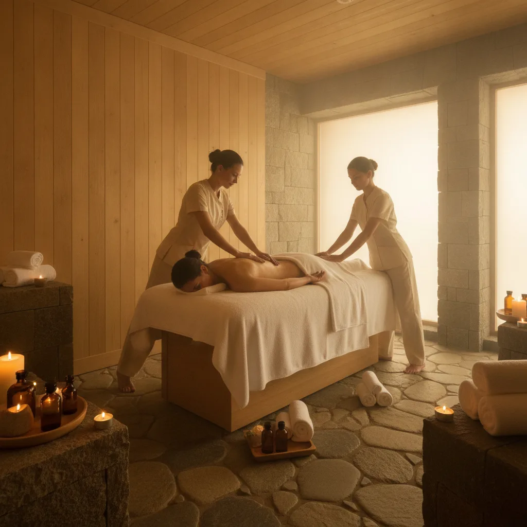 Masaje a cuatro manos, la experiencia de spa más envolvente - masaje cuatro manos experiencia