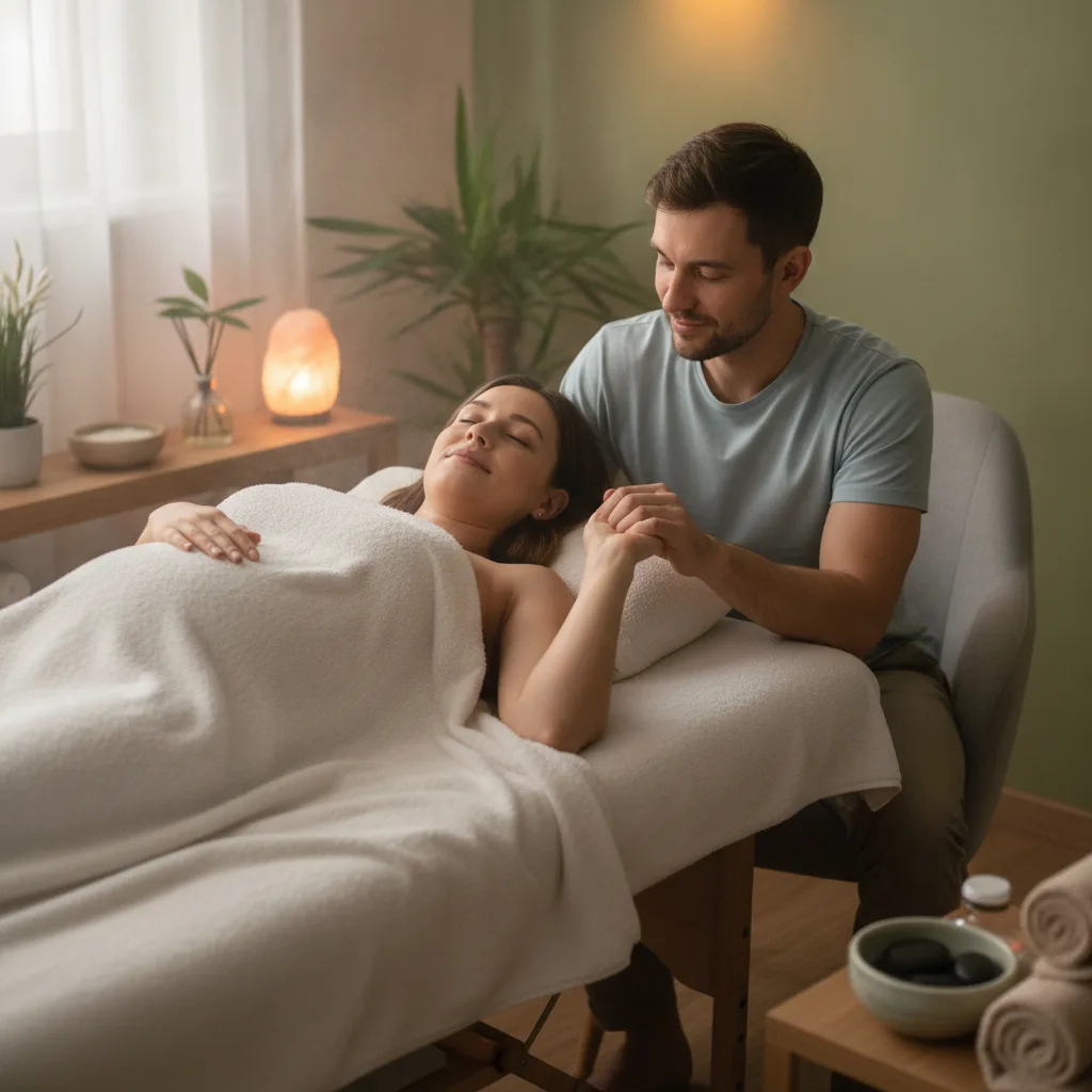 masaje prenatal embarazada spa