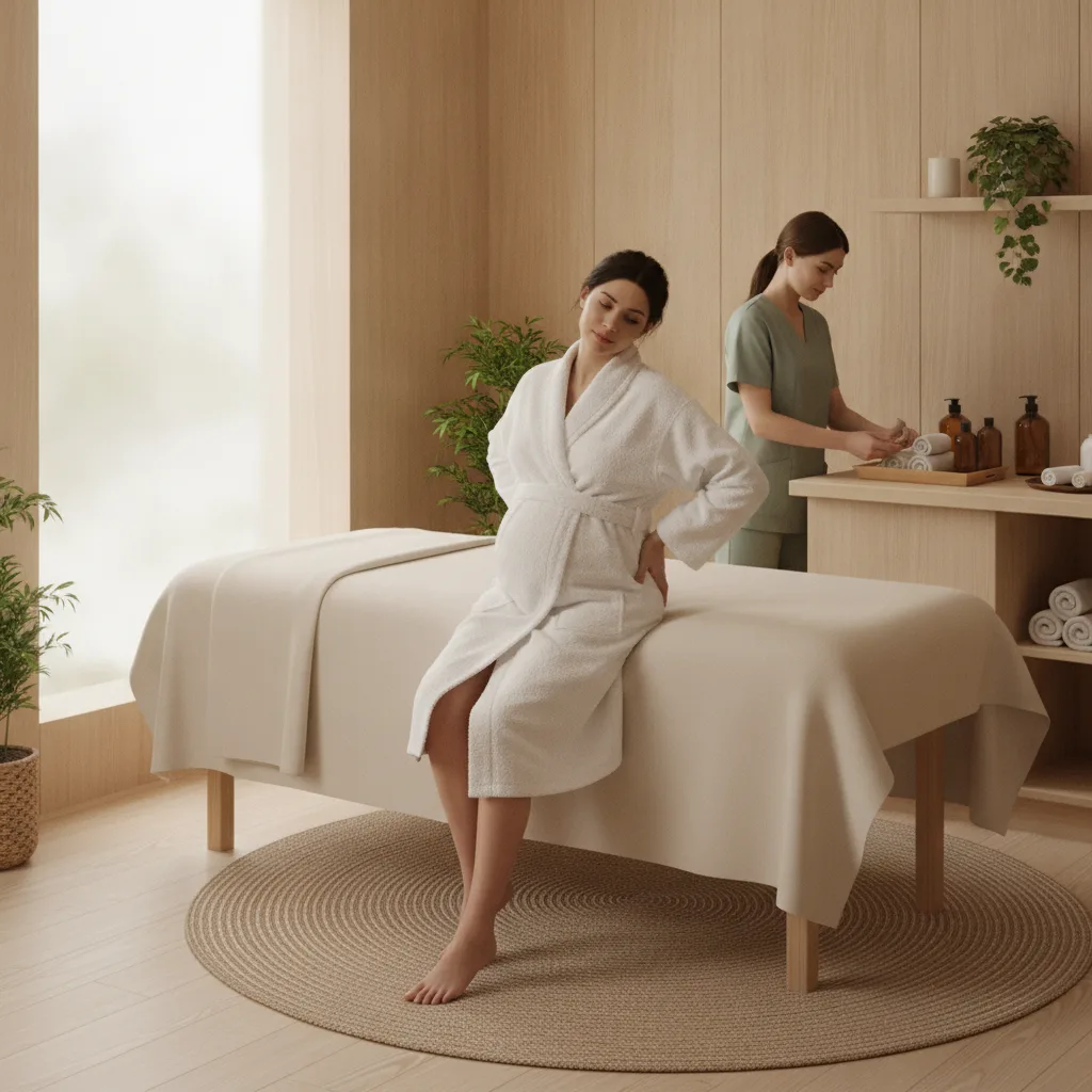 masaje prenatal embarazada spa